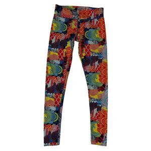Zumba Wear Marvelous Patterned Leggings, Size M/MD